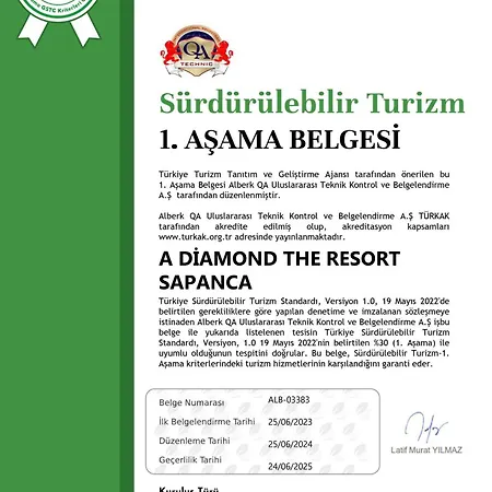 A Diamond The 3* Sapanca